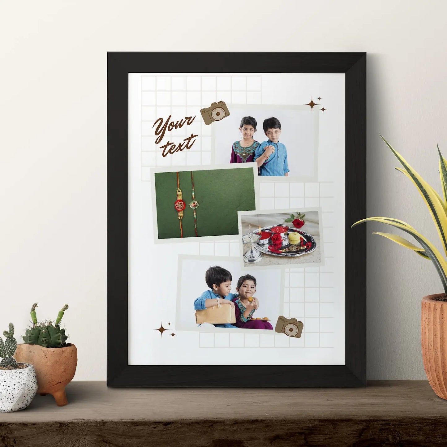 4 Photos Frame For Brother
