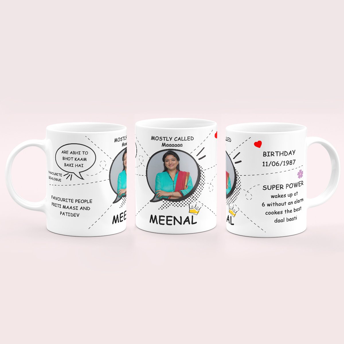 Customized All About Mom Mug