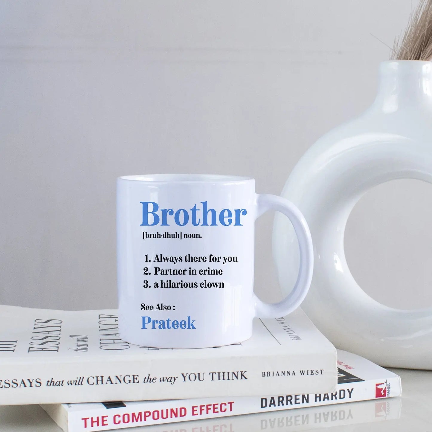 Qualities of Brother Personalized Mug