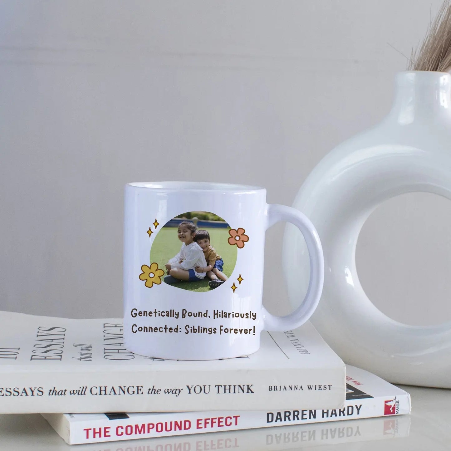 Siblings Forever Personalized Mug For Brother