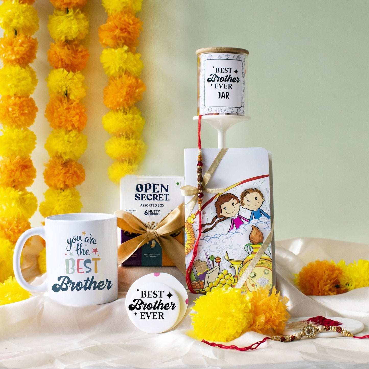 Best Brother Rakhi Gift Combo