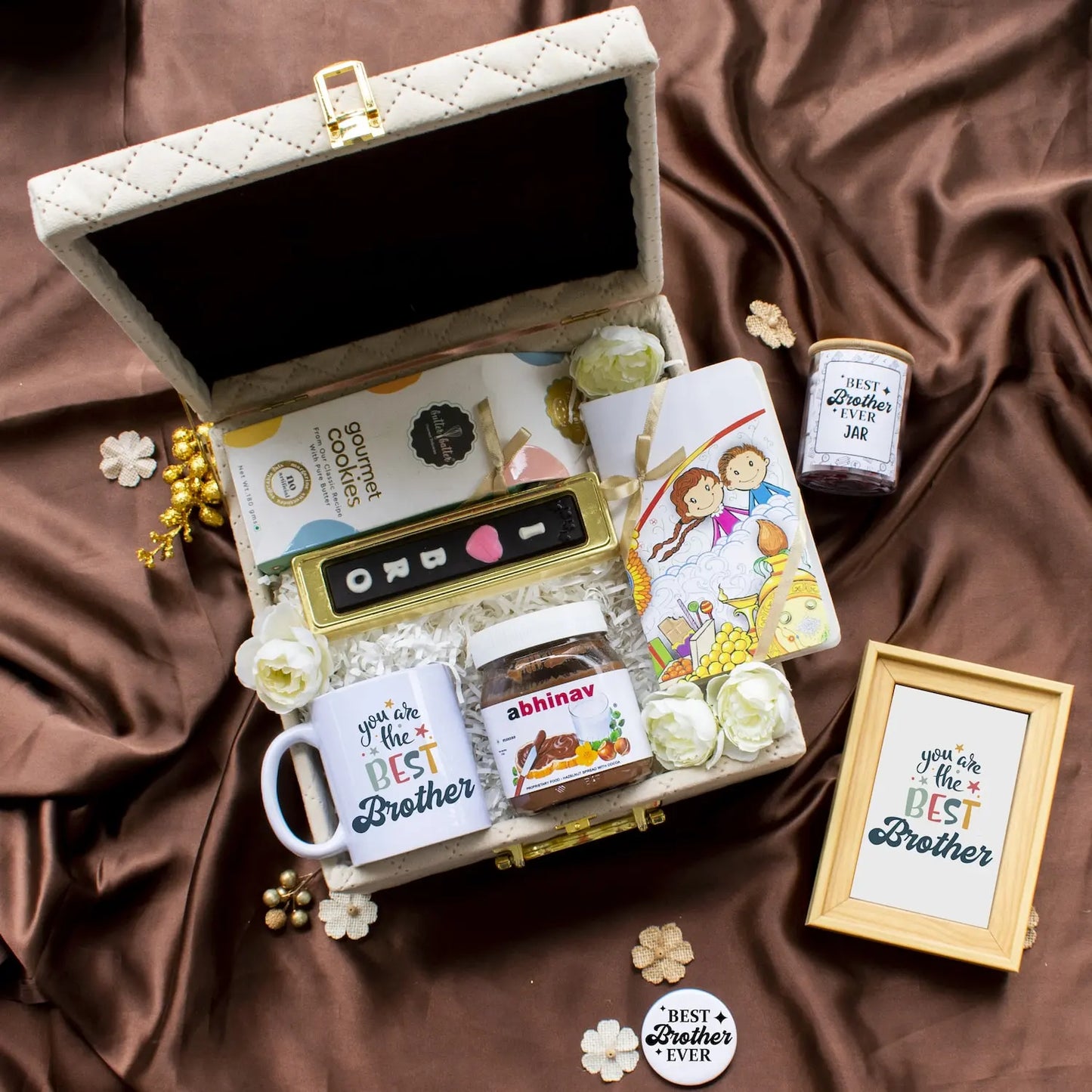 Luxury Sweet Rakhi Gift Hamper For Brother