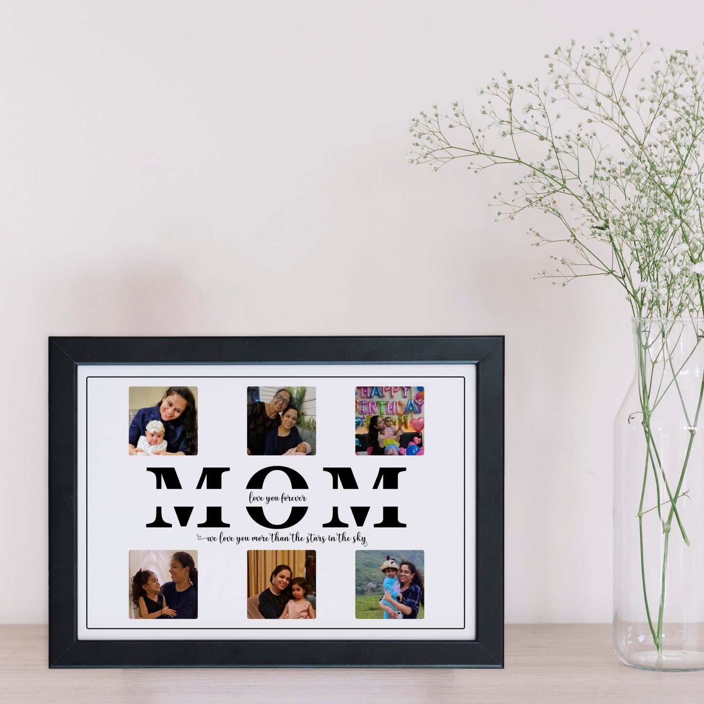 Customized Love You Forever Photo Frame For MOM