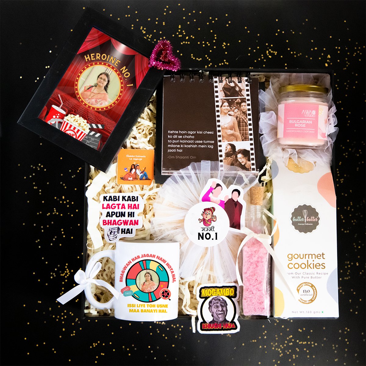 Luxury Bollywood Theme Hamper For Mom – Gifts By Rashi