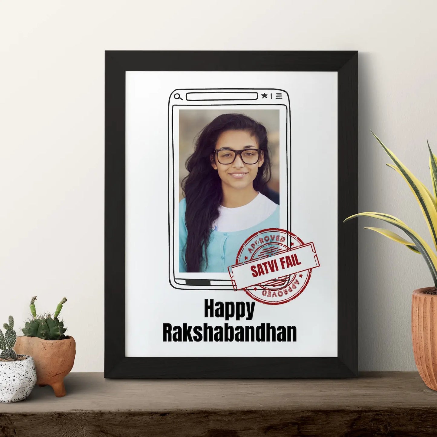 Satvi Fail Frame For Sister