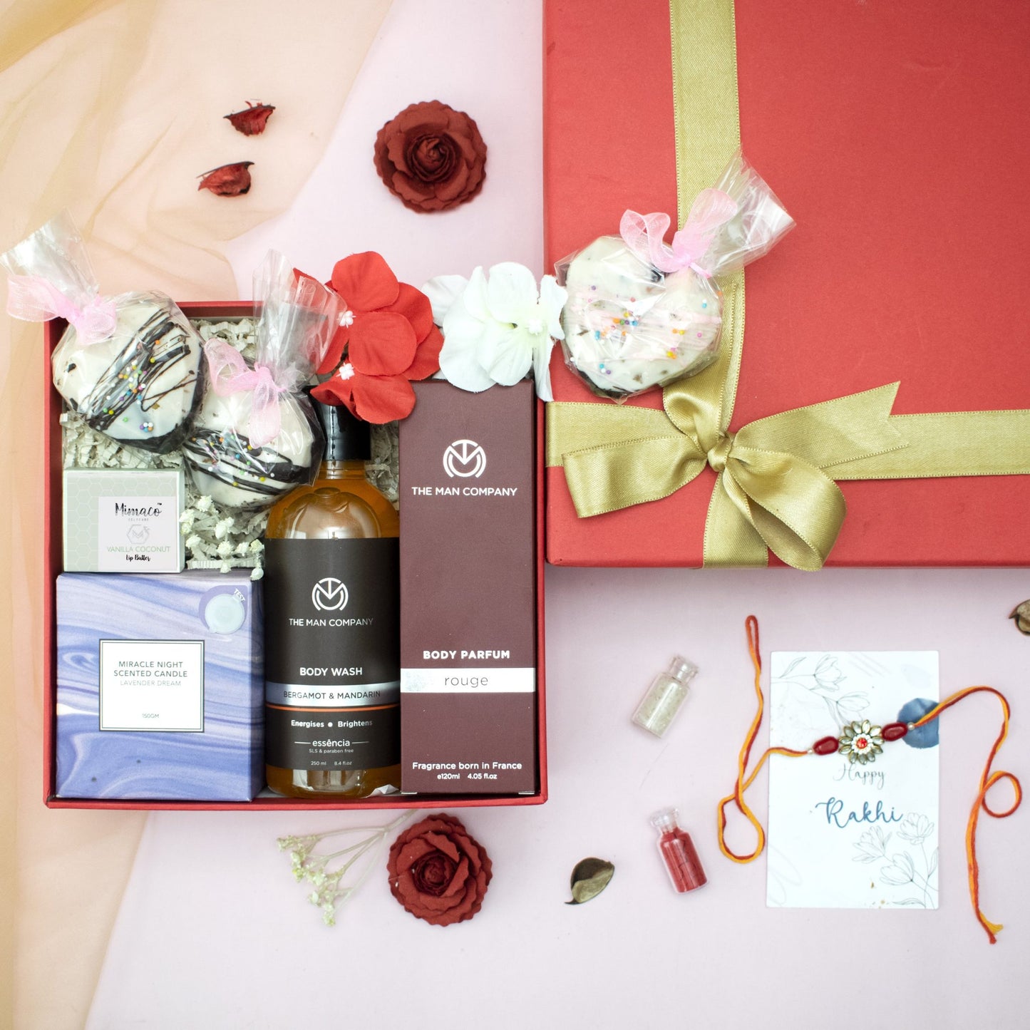 Self Care Rakhi Hamper For Bhai