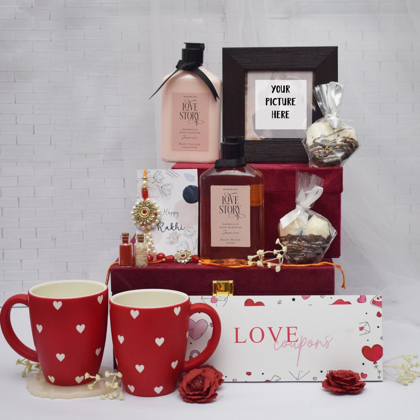 So in Love Rakhi Gift Hamper for Bhaiya Bhabhi