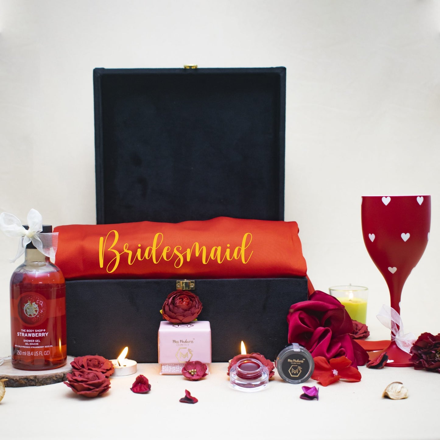 Something Red For The Bridesmaid