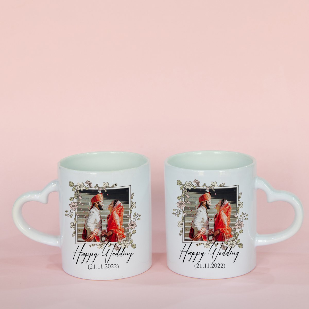 Happy Wedding Couple Mugs