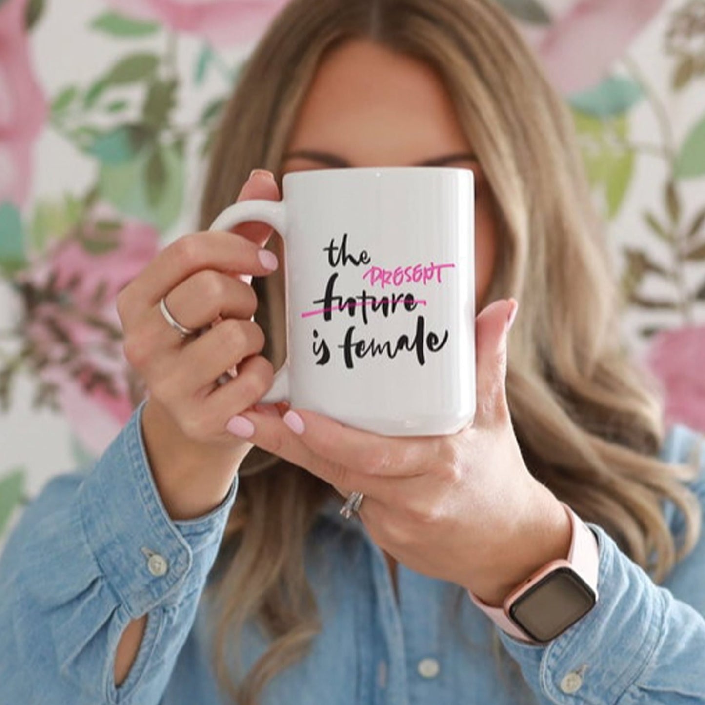 Present is Female Mug