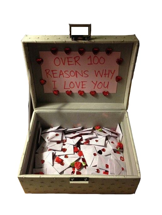 100 Reasons Why I love You Box