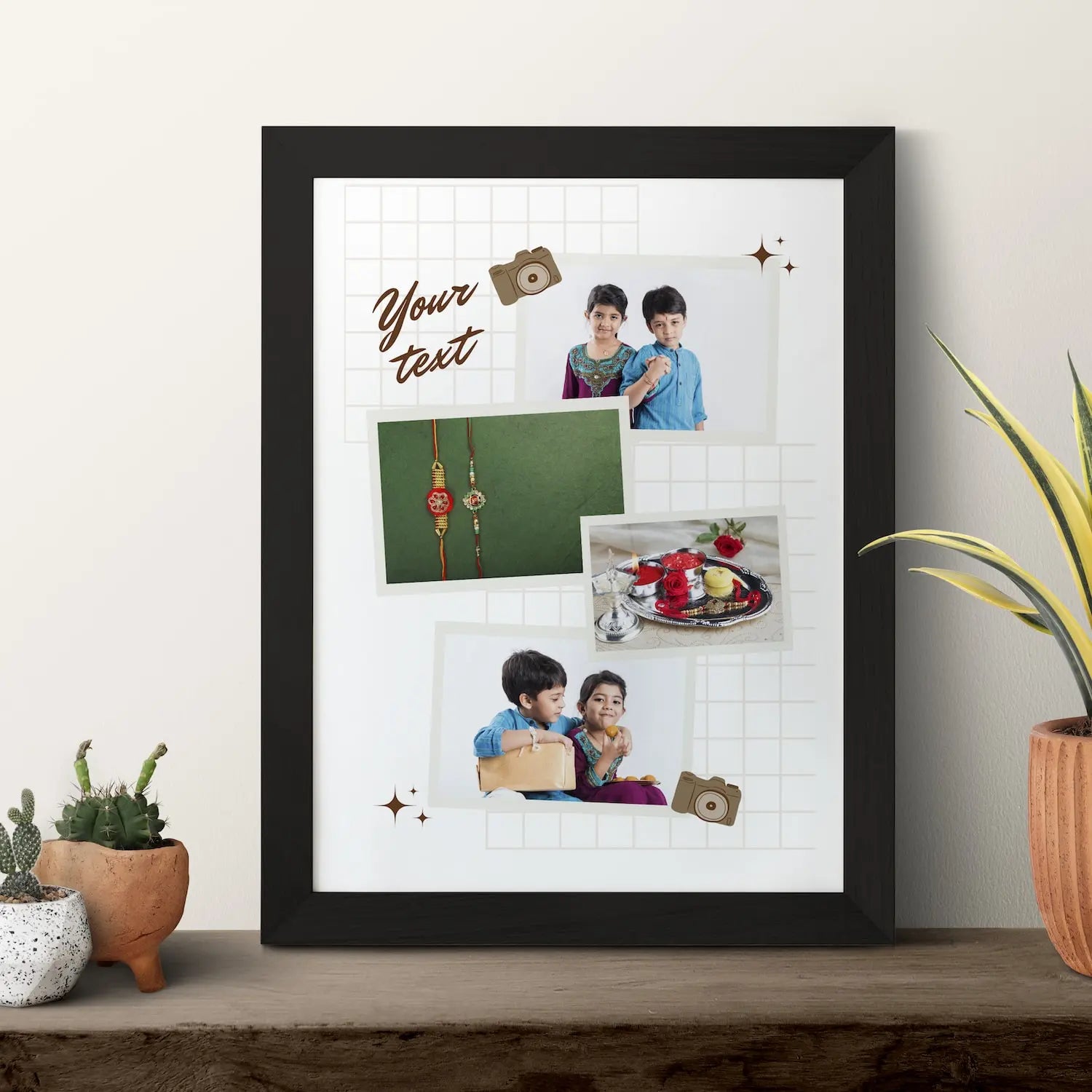 4 Photos Frame For Brother