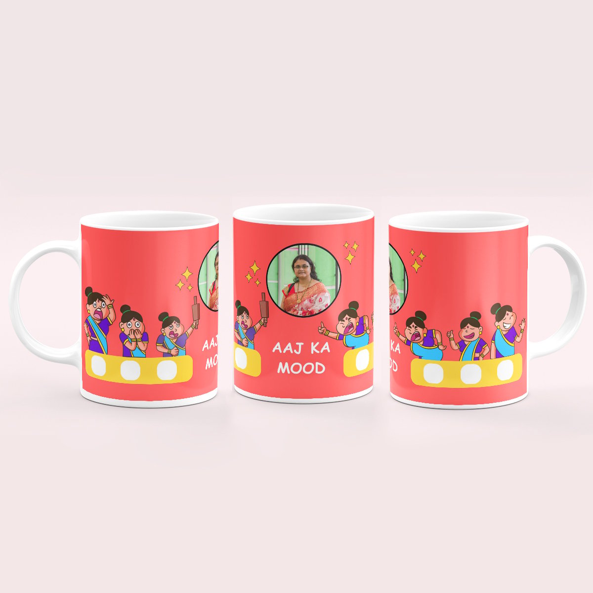 Aaj Ka Mood Mug For Mom