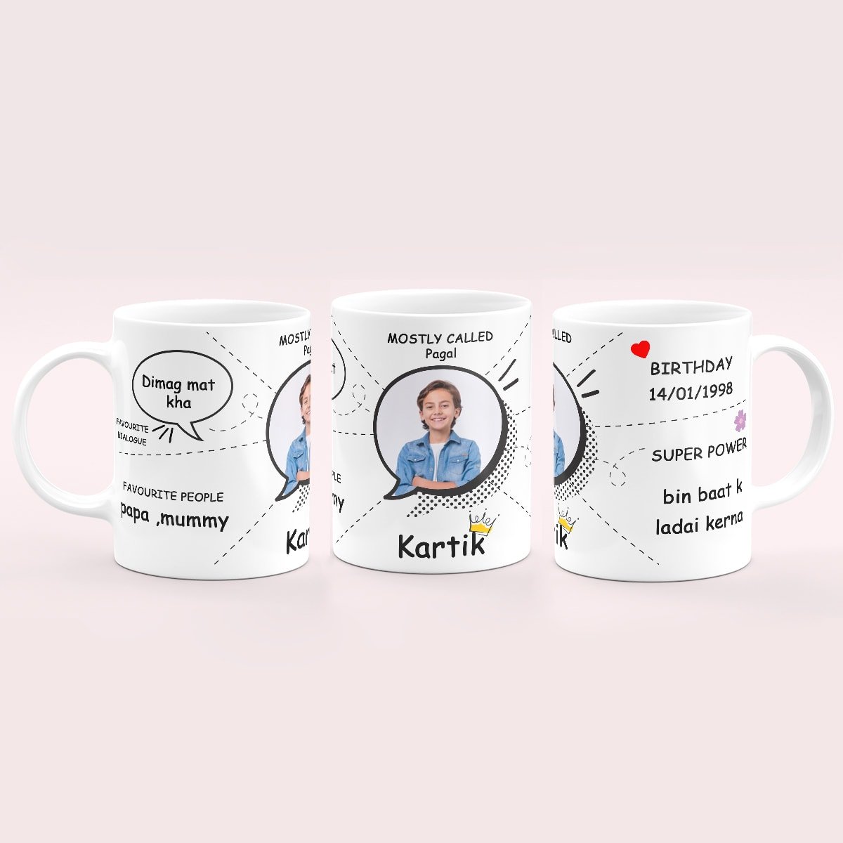 All About Brother Personalized Mug