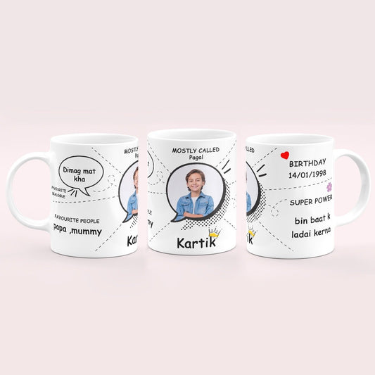 All About Brother Personalized Mug
