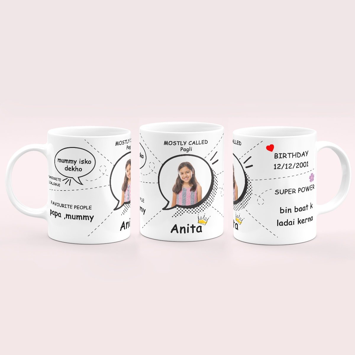 All About Sister Personalized Mug