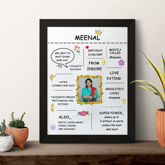 All About You Frame
