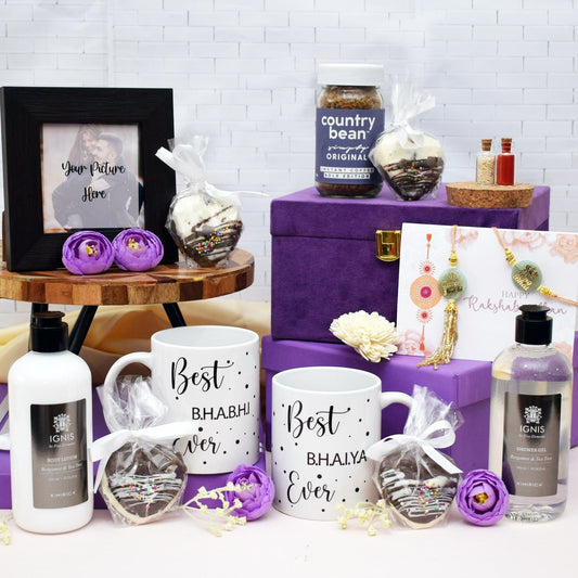 Best Bhaiya & Bhabhi Rakhi Gift Box
