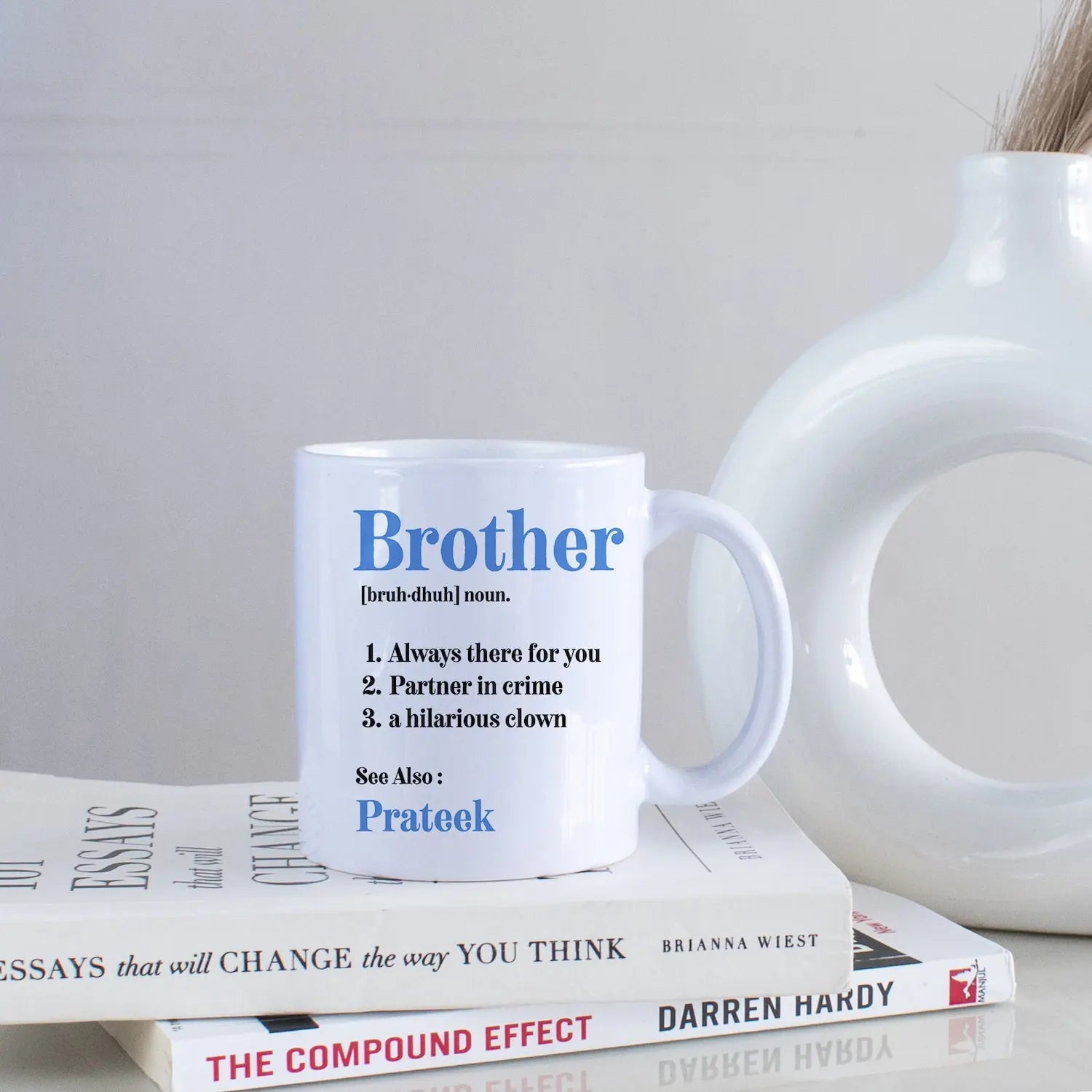 Qualities of Brother Personalized Mug
