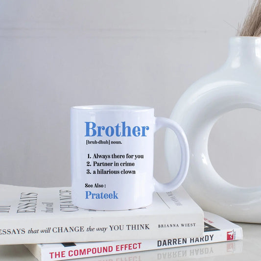 Qualities of Brother Personalized Mug