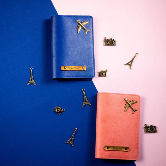 Personalized Couple Passport Covers