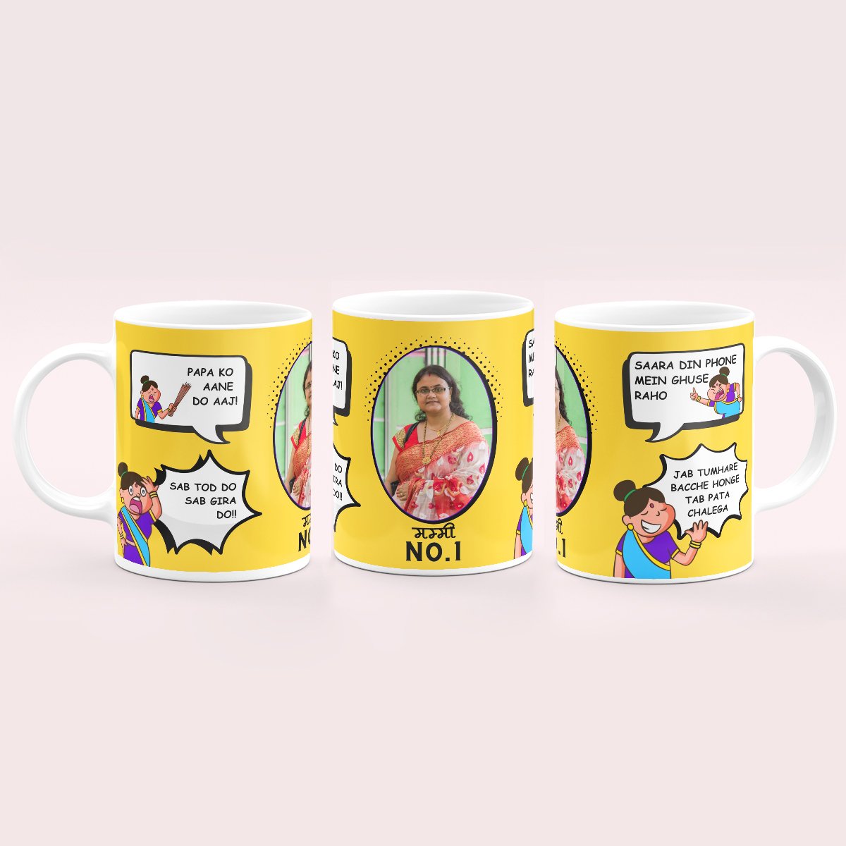 Customized Dialogue Mug For Mom