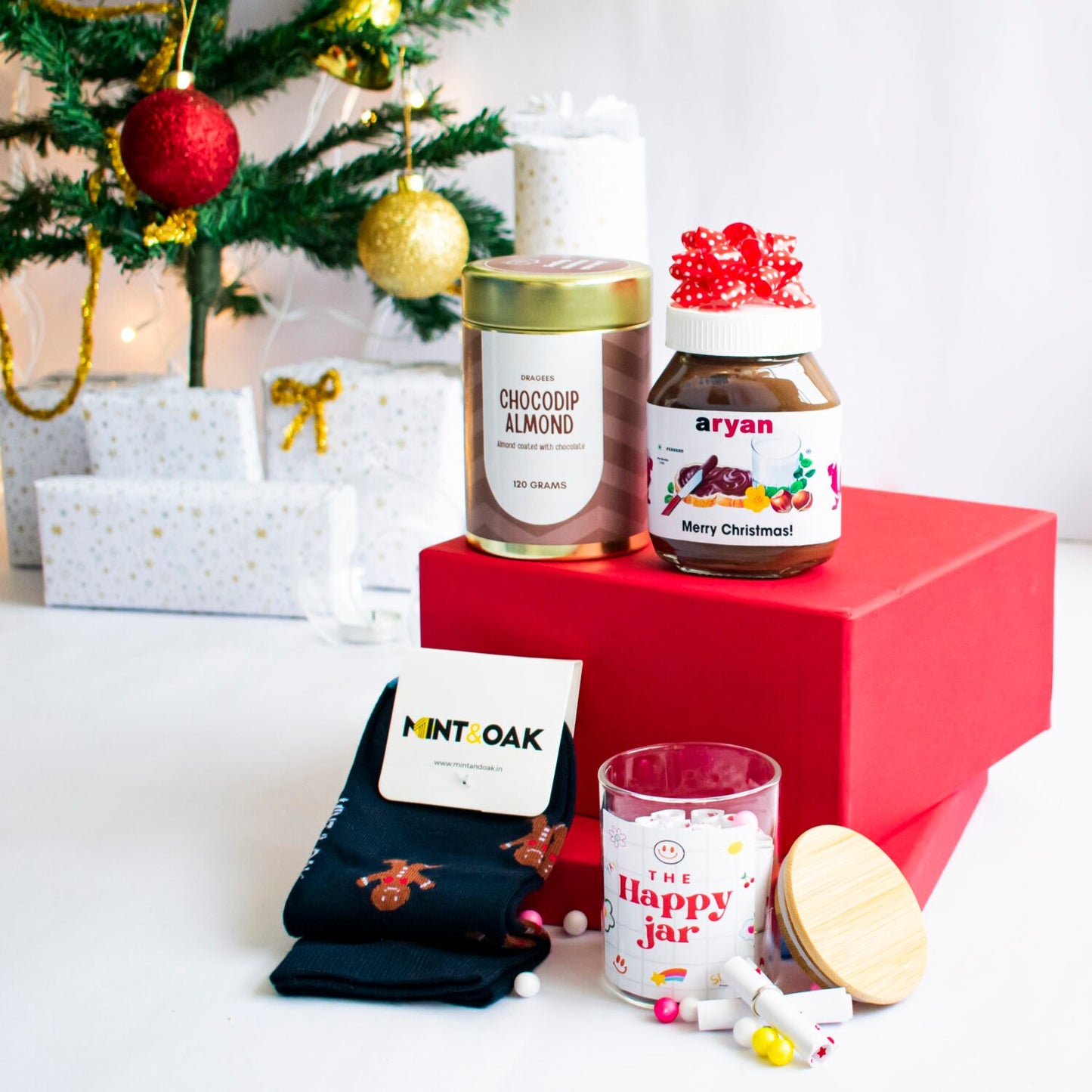 Happy Holidays Mini Gift Box