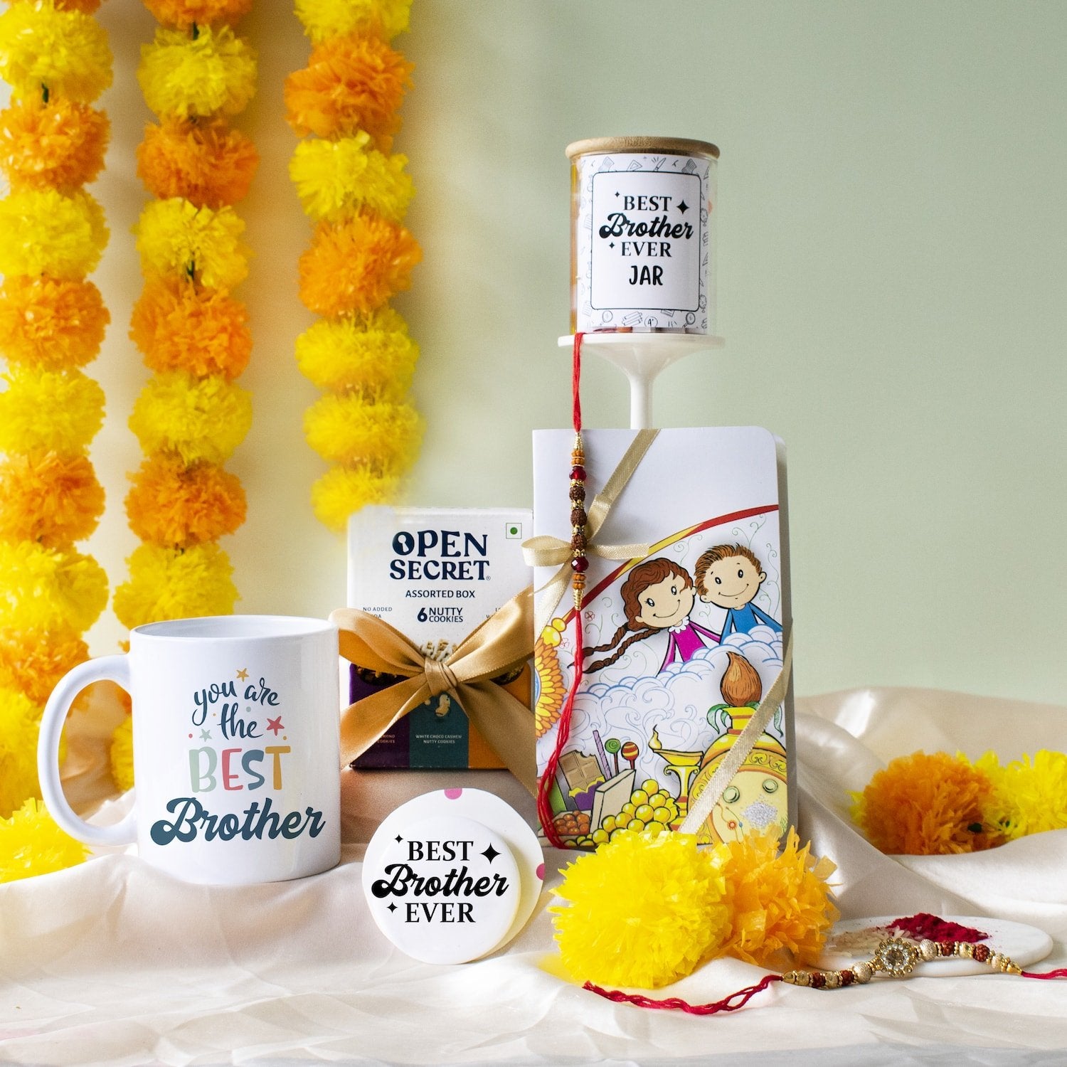 Best Brother Rakhi Gift Combo