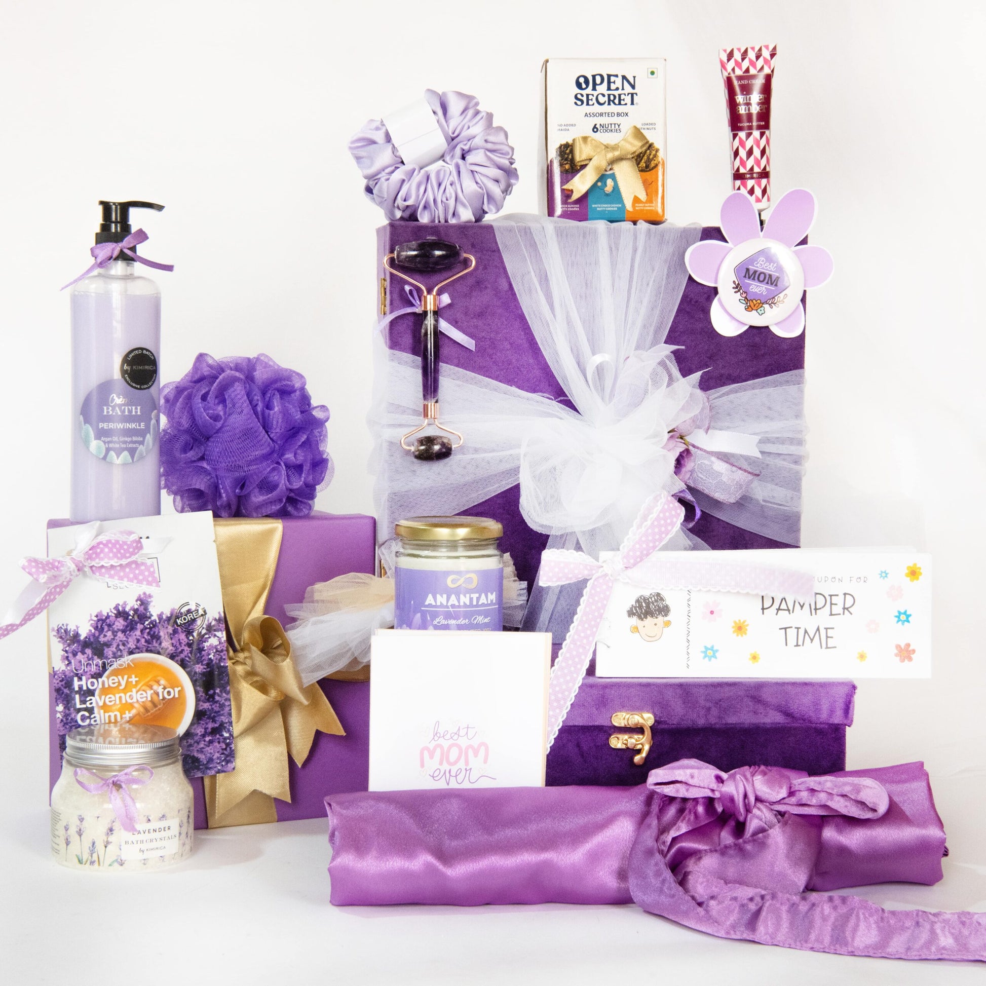 Uber Luxury Lavender Gift Hamper For Mom