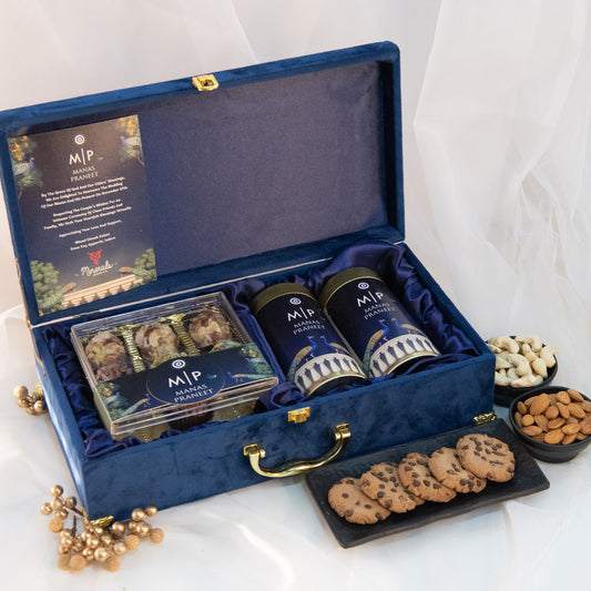 Midnight Sparkle Wedding Invitation Box