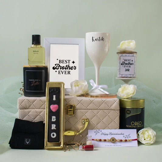 Premium Wine Lover Rakhi Hamper For Brother
