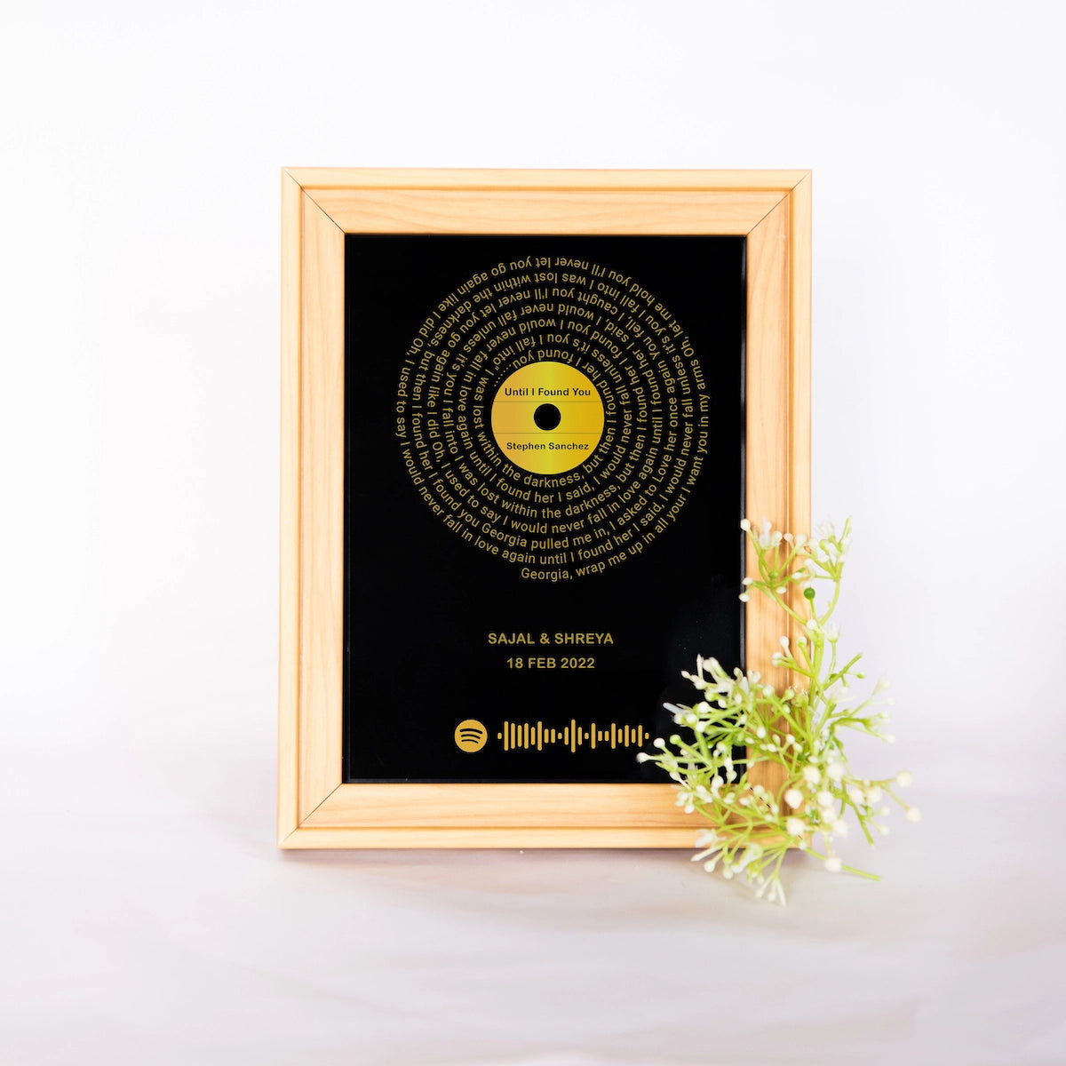 Personalized Song Frame