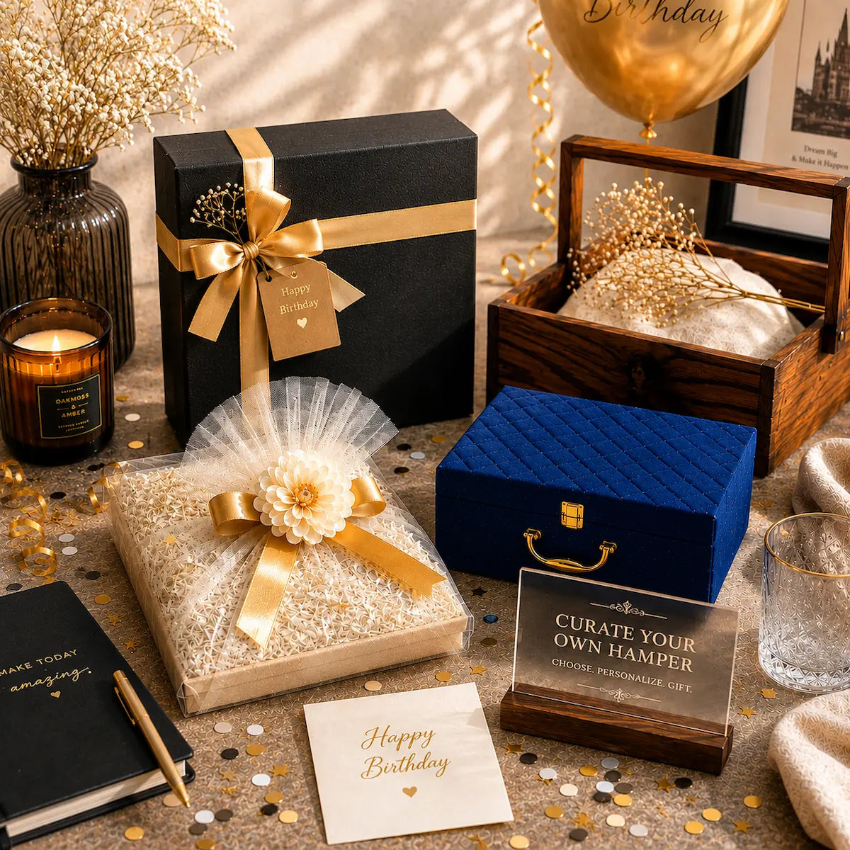Curate Your Own Birthday Gift Hamper- Men