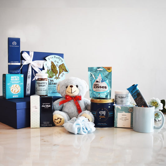 Make Your Own Gift Box - Blue