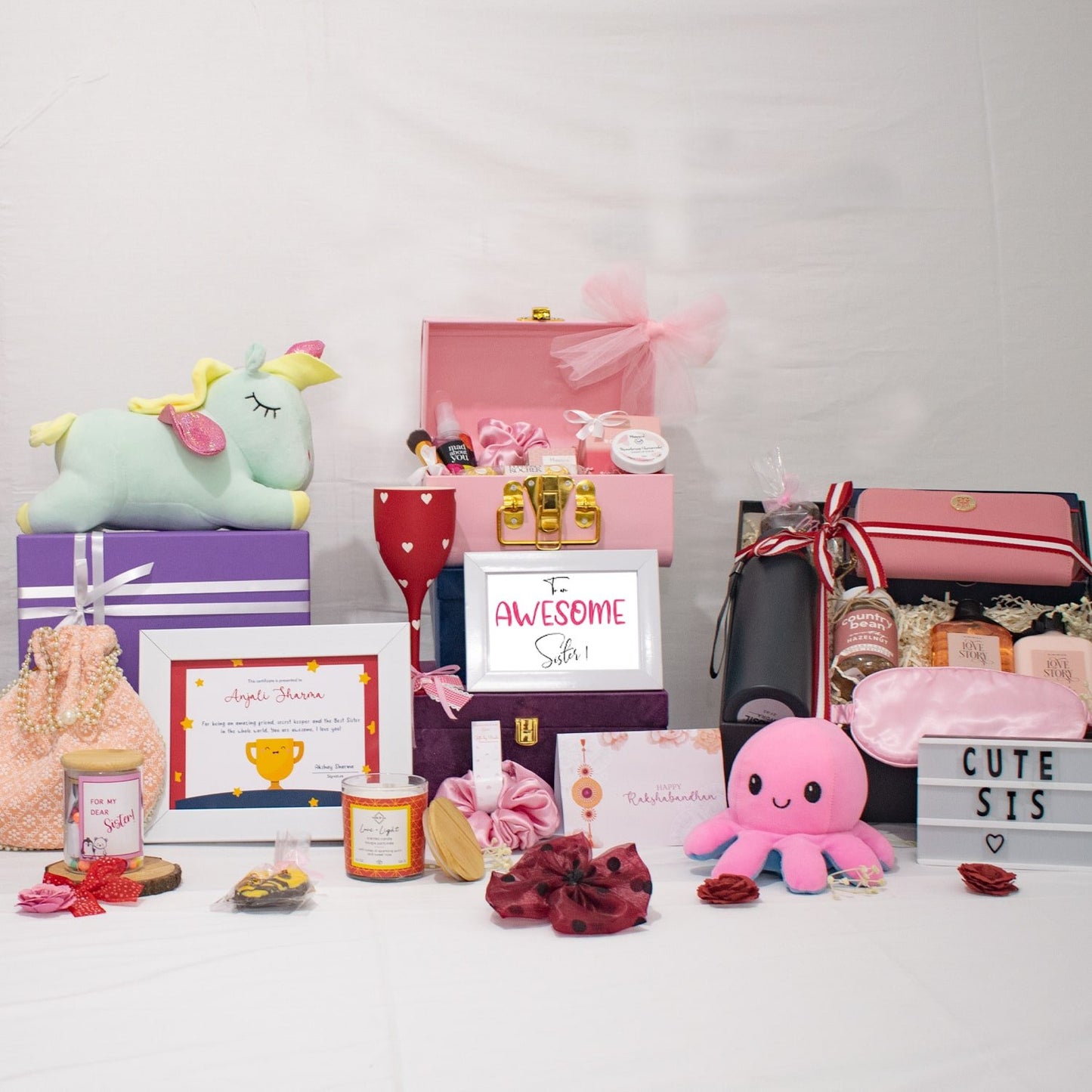 Make Your Own Rakhi Hamper (International)- Sister