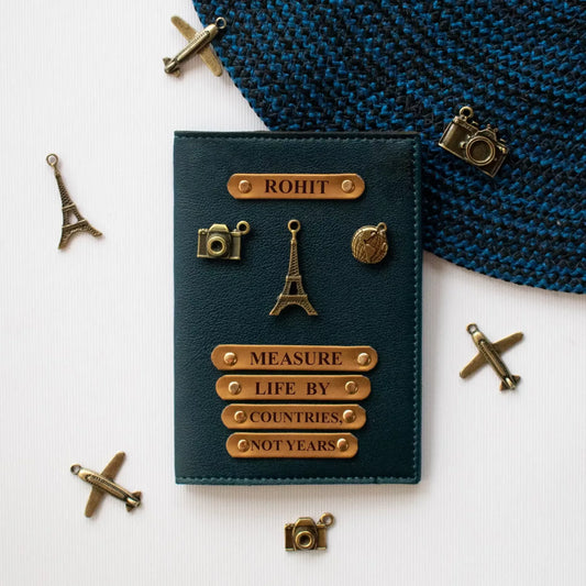 Personalized Passport Cover- Measure Life By Countries, Not Years