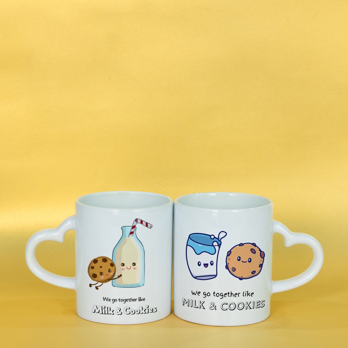 Milk & Cookies Couple Mugs