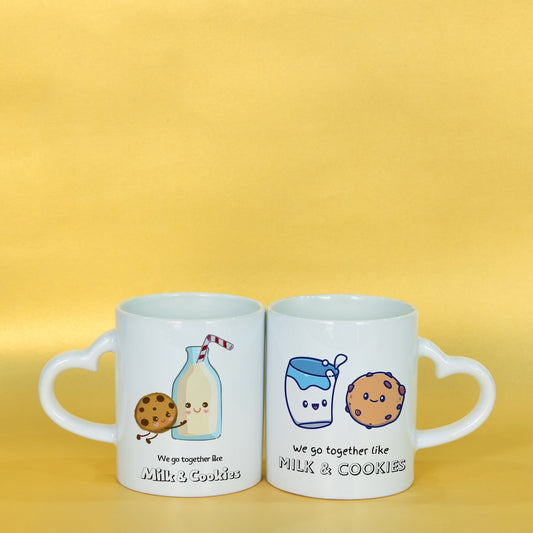 Milk & Cookies Couple Mugs