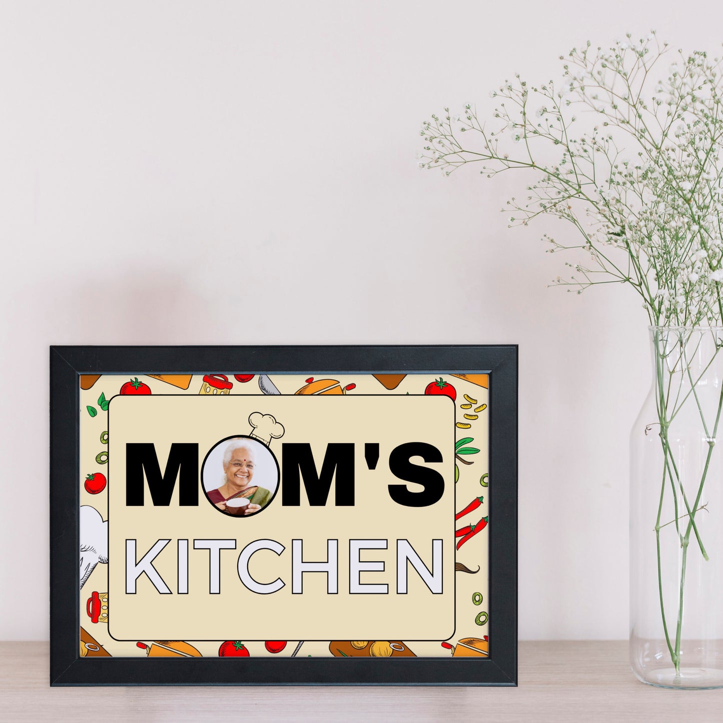 Customized Mom's Kitchen Frame