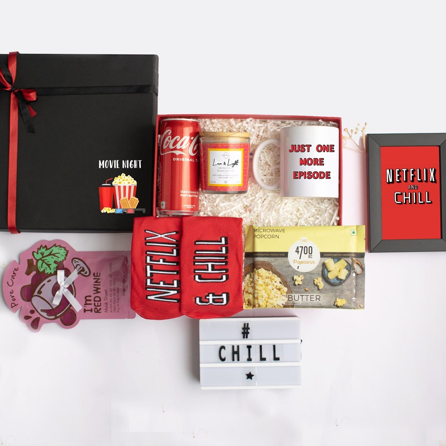 Movie Night Gift Box For Sister