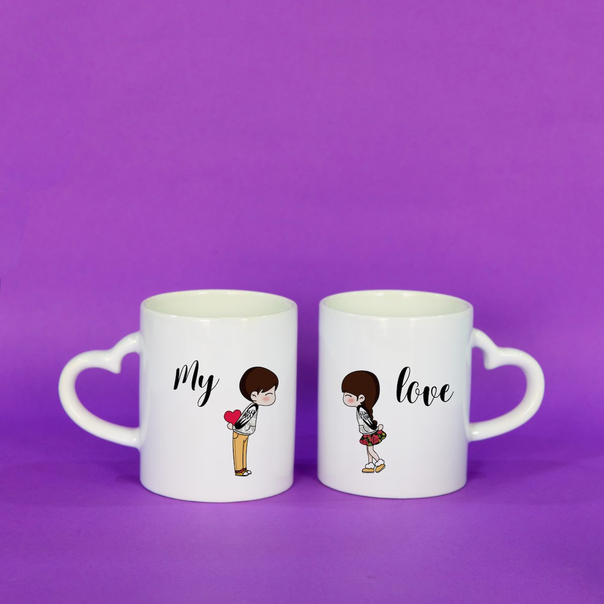 Personalized My Love Couple Mugs