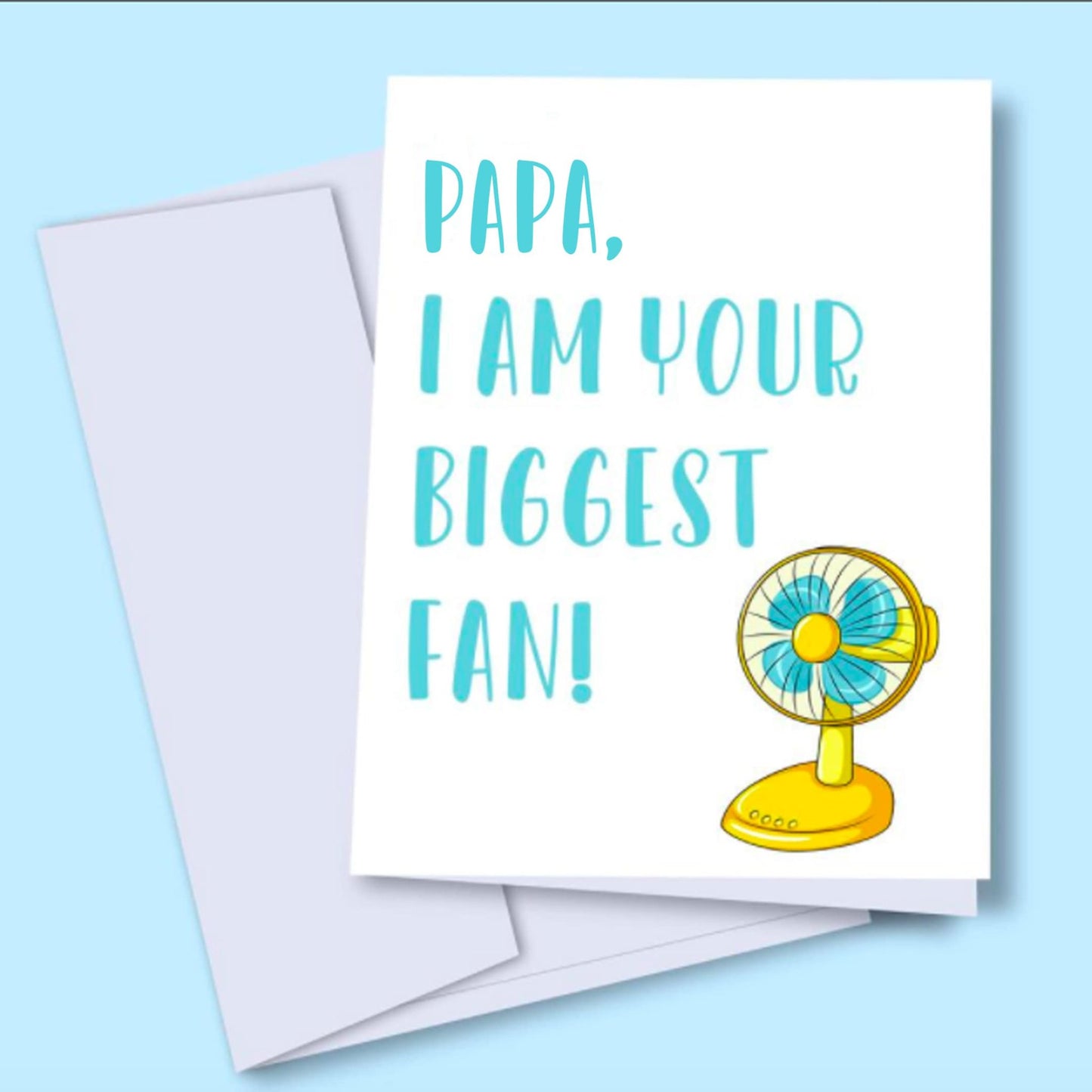 Card from Dad's Biggest Fan