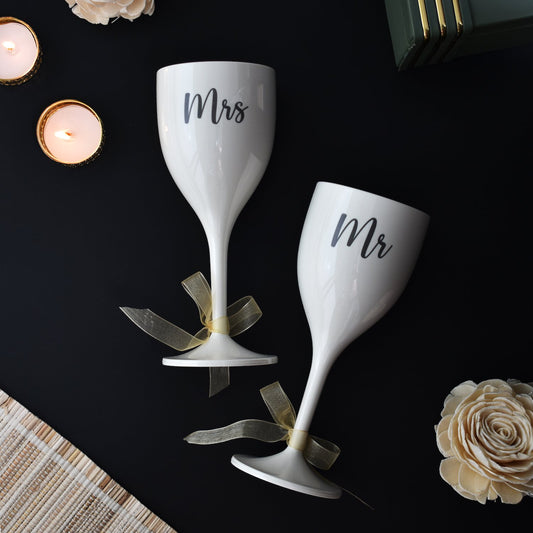 Personalized Unbreakable Wine Glasses (Set Of 2)