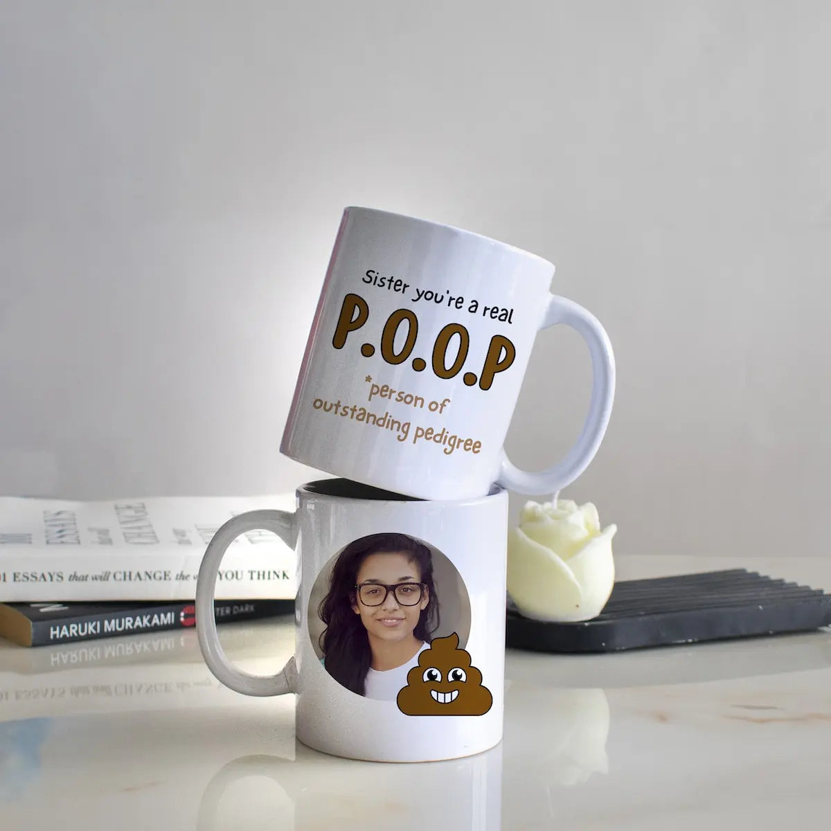 Sister You Are A Real Poop Personalized Mug