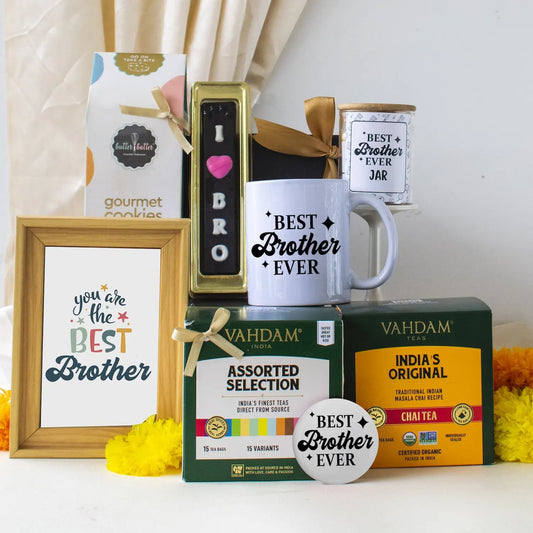 Premium Chai Lover Gift Box for Brother