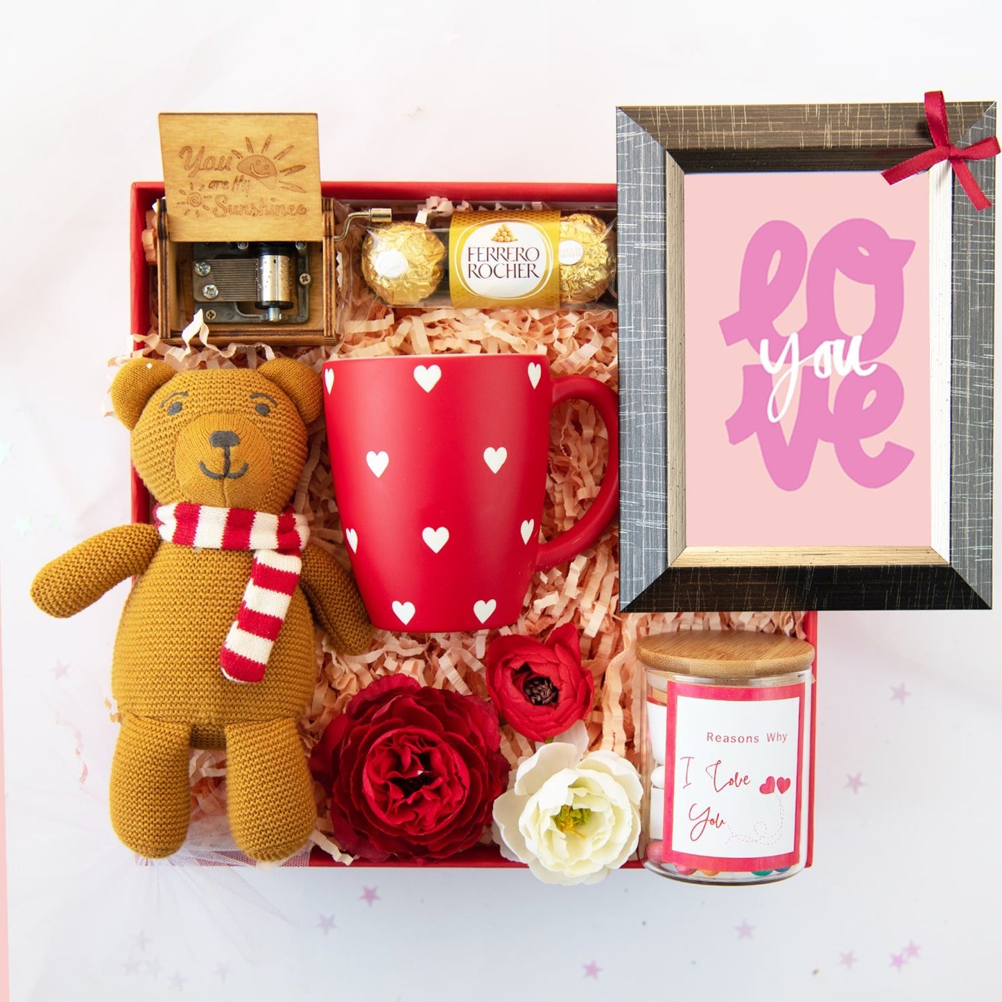 Reasons Why I Love You Valentine Gift Box