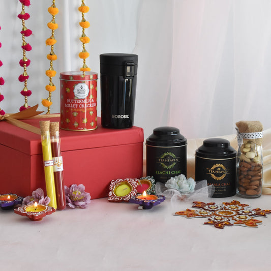 Red Diwali Gift Box