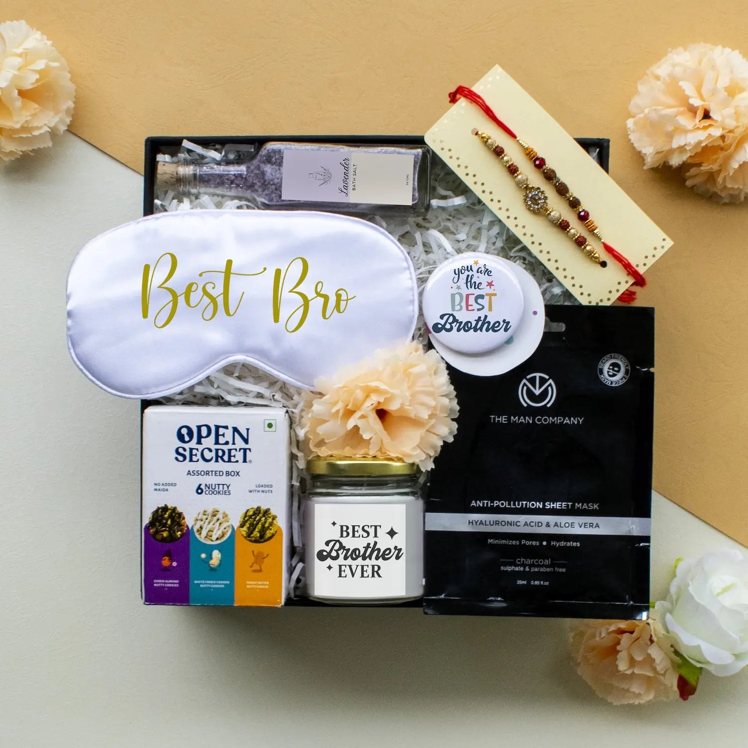 Relaxing Rakhi Gift Hamper for Brother