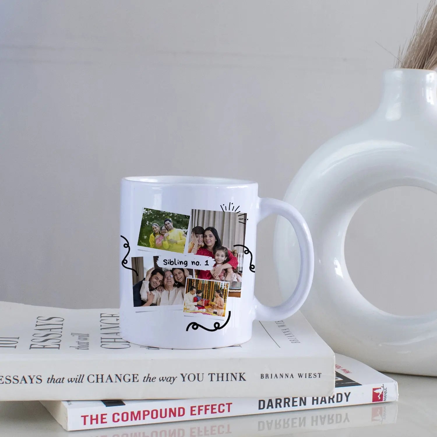 Siblings No. 1 Personalized Mug For Sister