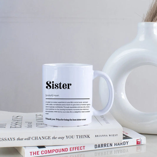 Definition Mug For Sister